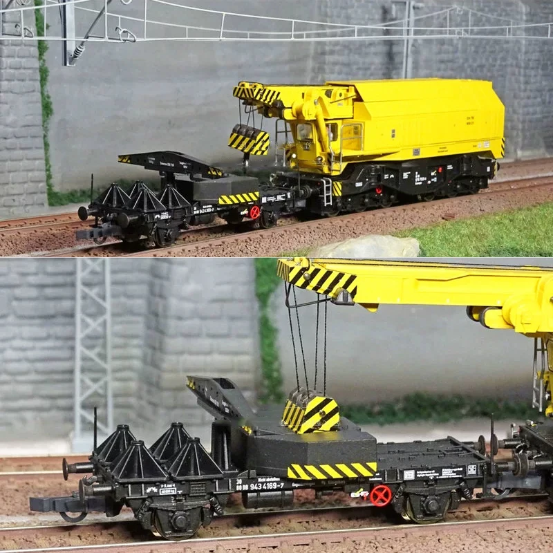 HO 1/87 Train Model Roco 73037 73038 73036 73035 (dcc) Modern Digital Sound Effect Engineering Crane Rail Car Model