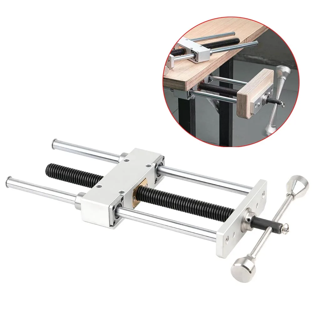 Woodworking desktop inertia  DIY woodworking table precision heavy-duty  table clamp  table clamp  double link
