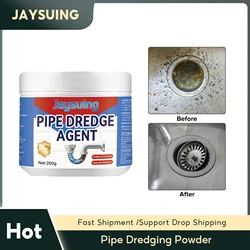 Pipe Dredging Powder Kitchen Water Pipe Dredge Deodorant Drain Cleaner Toilet Bathtub Sewer Cleaning Household Plumbing Agent