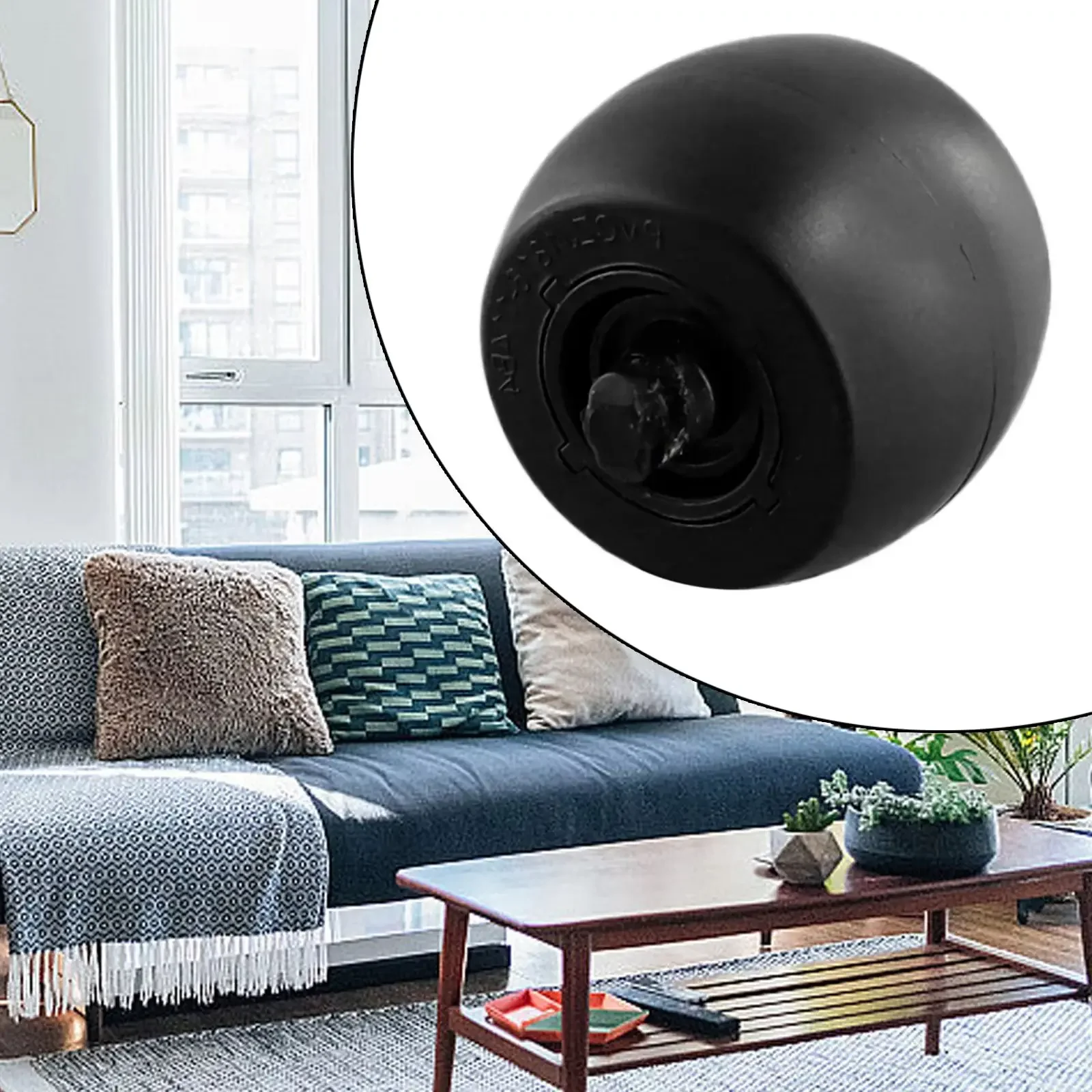 1 шт. резиновый ролик для Deebot для OZMO 950 шарикоподшипник для Deebot для Ecovacs для Deebot 950 резиновое роликовое колесо для ТПУ