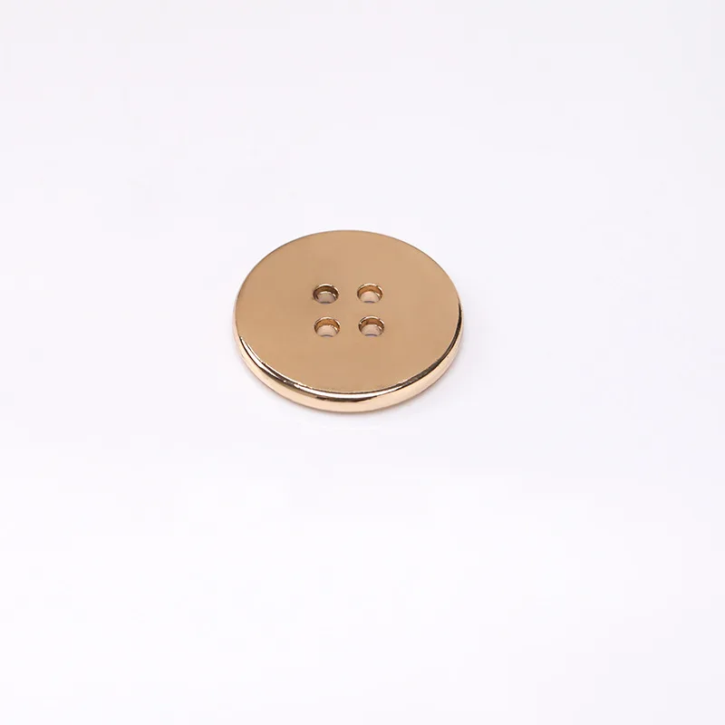 10pcs 4-holes Elegant Metal Buttons For Clothing Shirts Blouse DIY Sewing Accessories 10/15/20mm High Quality Buttons Wholesale view 6