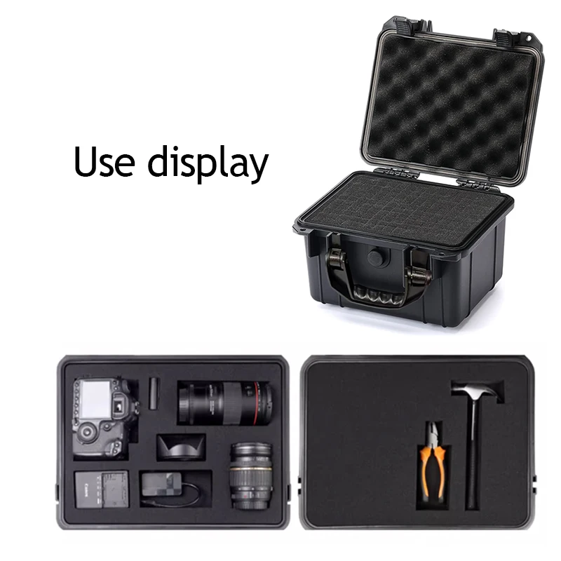 Tool Box Large Plastic Hard Case Box Waterproof Protective Equipment Toolbox Suitcase Storage Box Safety Instrument Tool Case