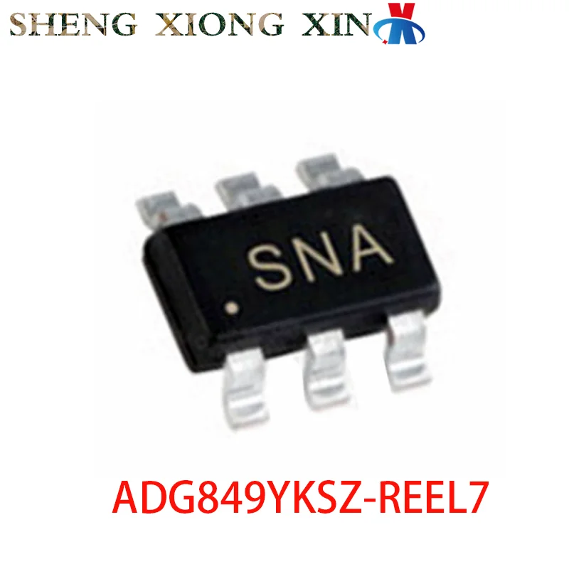 5pcs/lot 100% NEW ADG849YKSZ-REEL7 SC70-6 Analog Switch ADG849 SNA Integrated Circuit