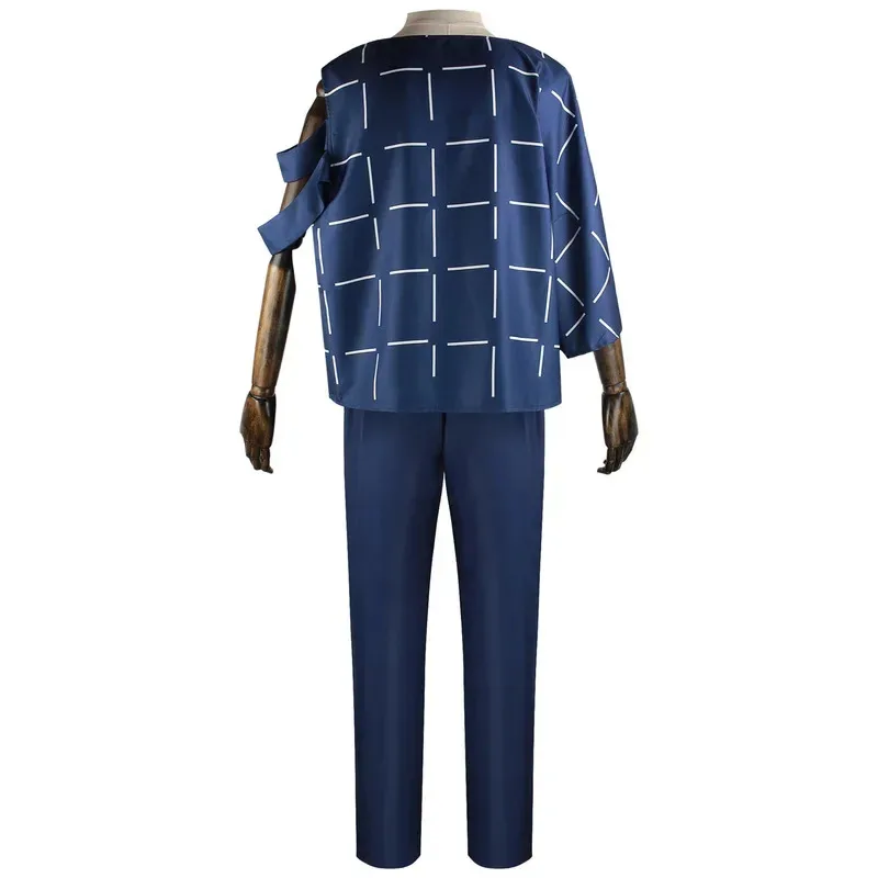 Anime Jujutsu Kaisen Mahito Cosplay Costume For Men Irregular Shirt Pants Mahito Uniform Suit Halloween Carnival Party Outfit