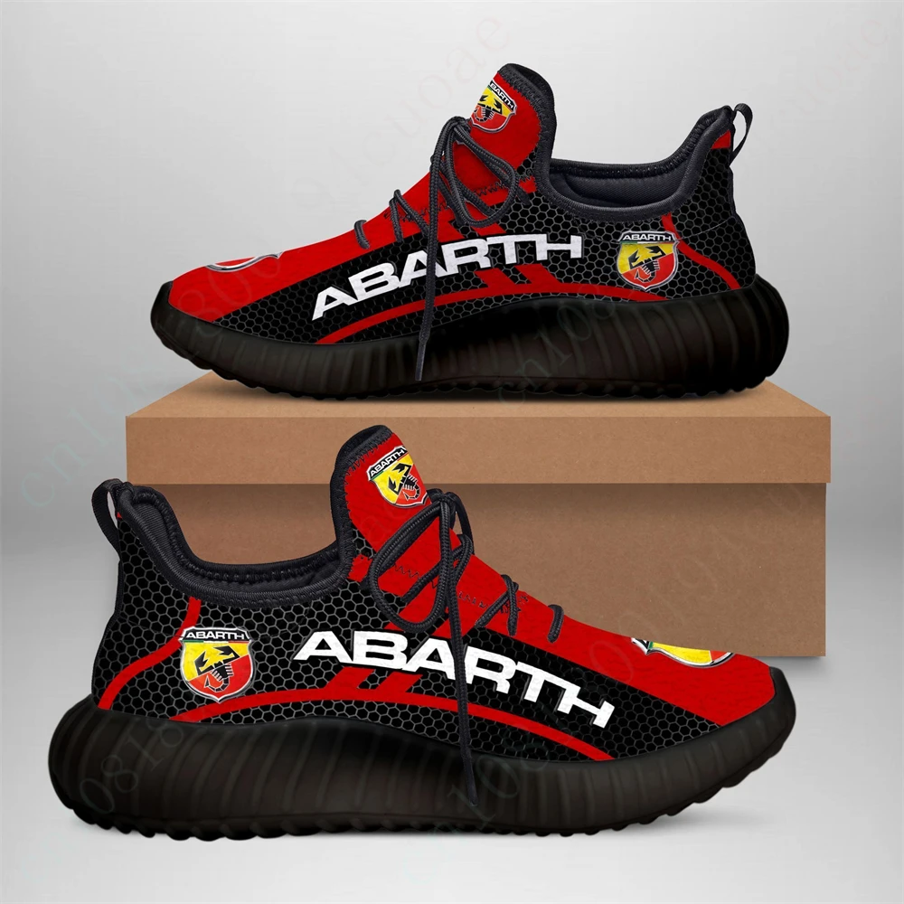 Abarth Men's Sneakers Lightweight Unisex Tennis Sports Shoes For Men Big Size Comfortable Male Sneakers Casual Running Shoes