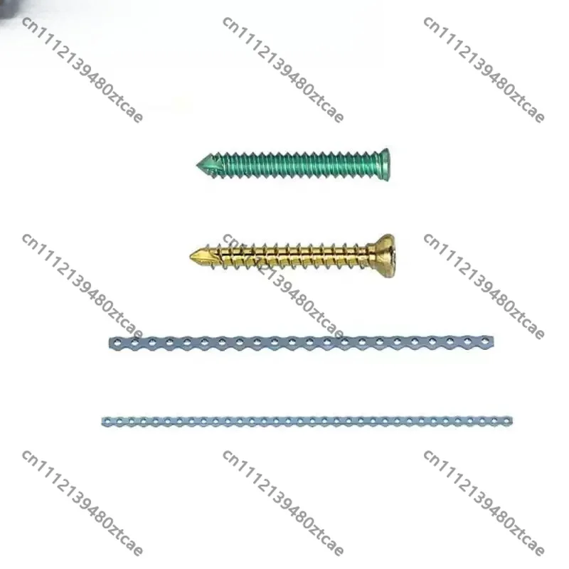 Veterinary Mini Locking Bone Plate System 1.6mm Small Animal Fracture Instrument Kit Pet Orthopedic Tool
