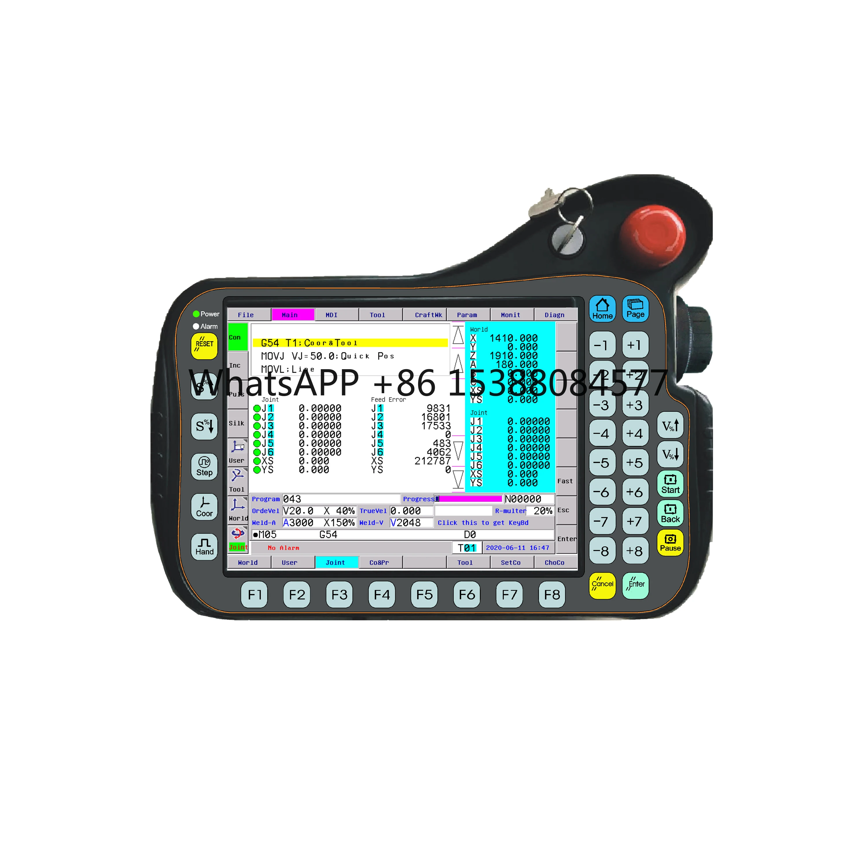 

NewKer-i8 Low Price Controller for Cnc Versatile 8-axis Arm