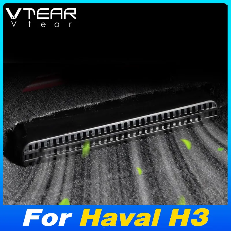 

Vtear Car Air Outlet Cover Exhaust Dustproof Protection Parts Seat Floor Mounting Interior Styling Accessories For Haval H3 2024