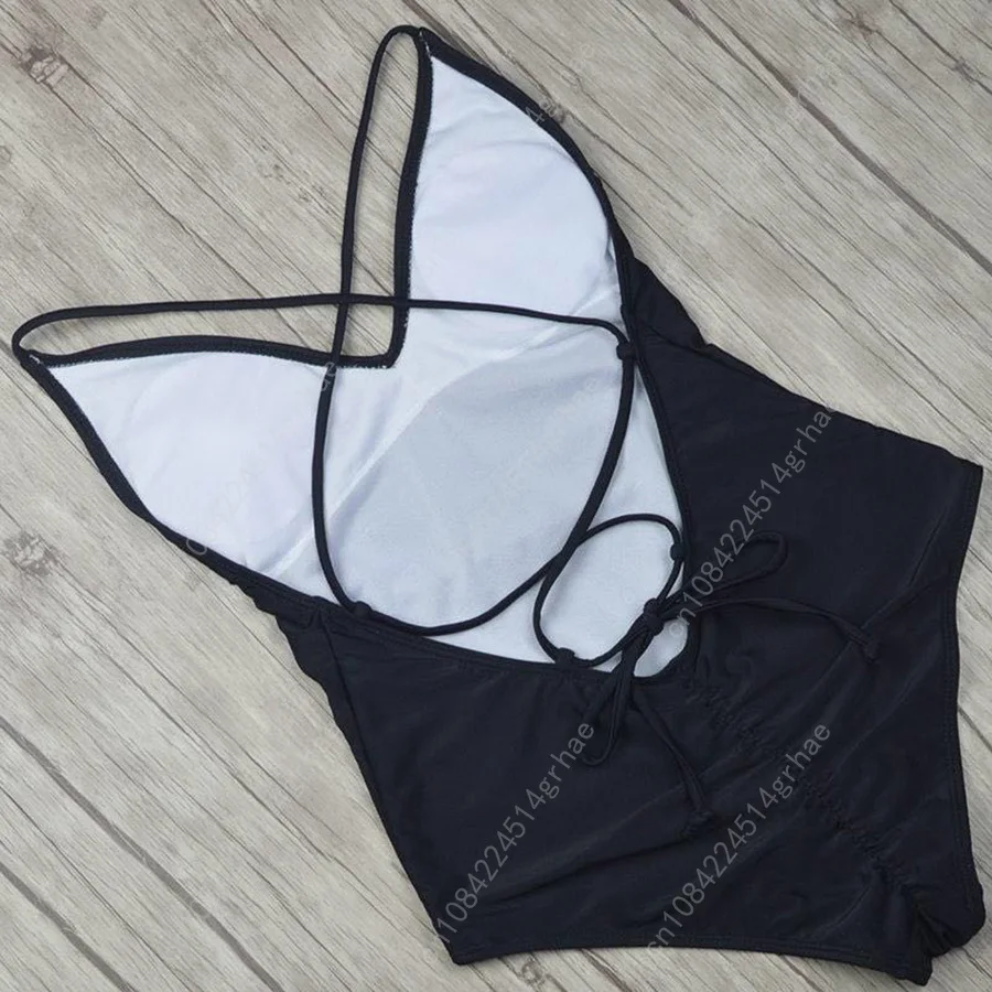 Filles anniversaire rembourré Sexy une pièce maillot de bain anniversaire fille & Entourage femmes fondu maillots de bain dos nu baigneur Monokini maillots de bain