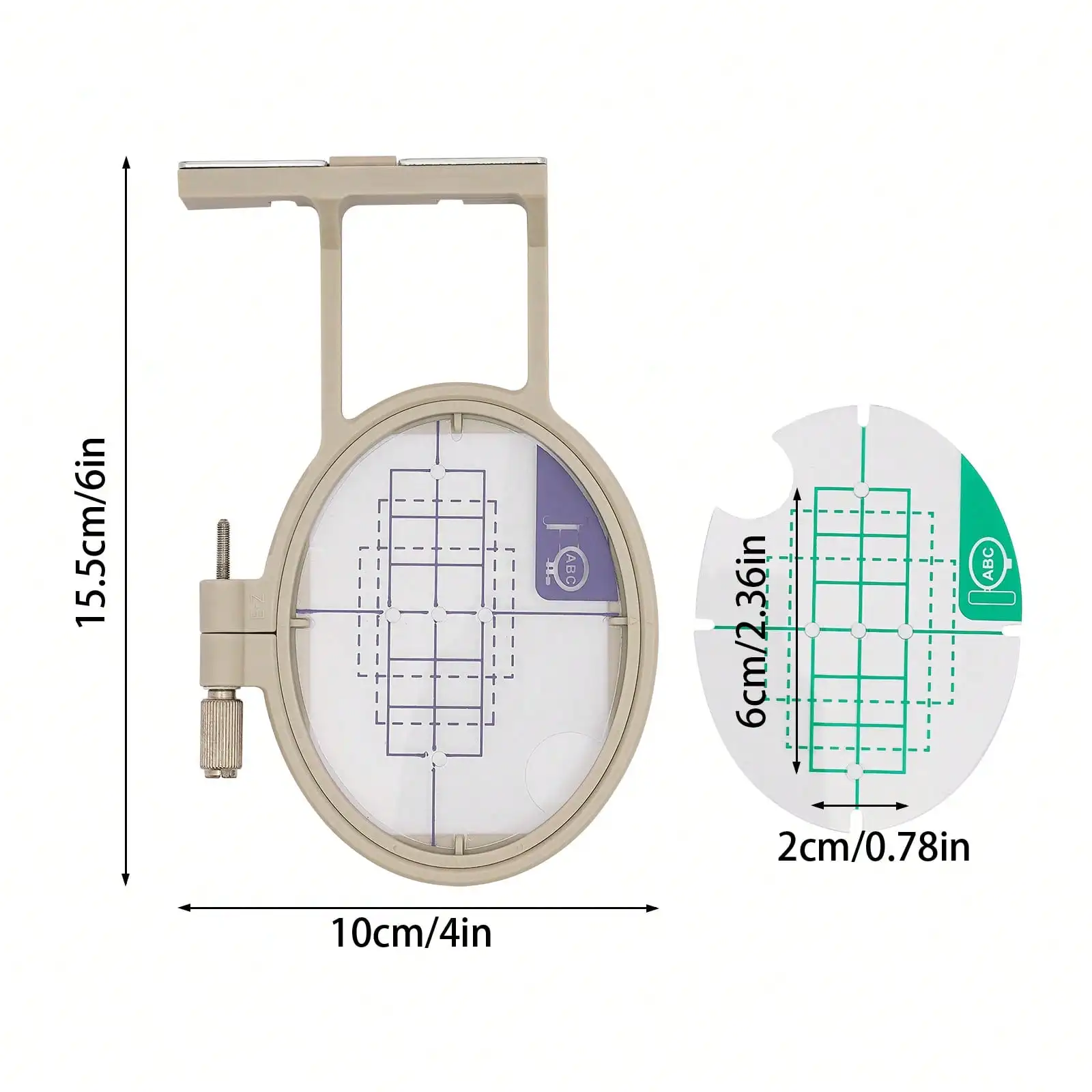 

Пруль для вышивальной машины, набор пялец для вышивальной машины 4 в 1, набор из 4 пялец для вышивальной машины