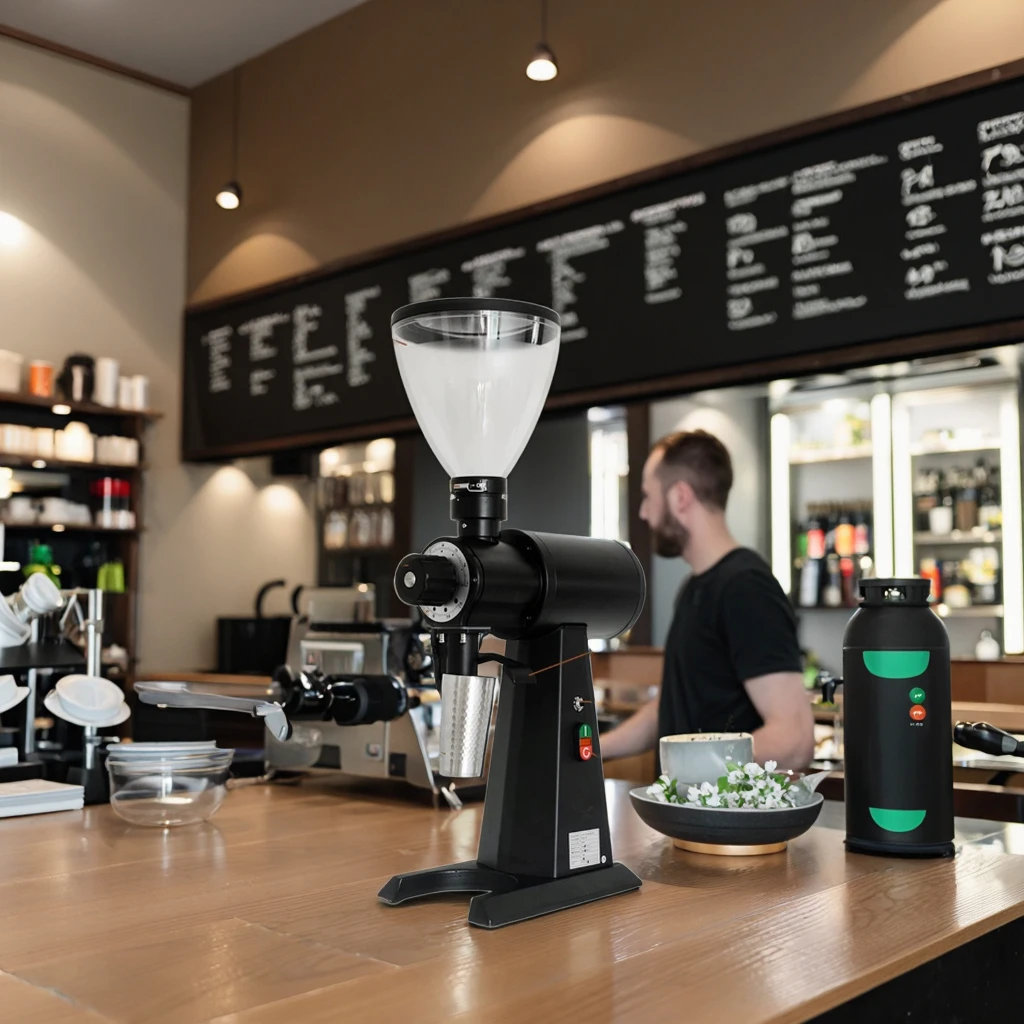 ay-Coffee Bean Grinding Burr Professional Espresso Commercial Electric Coffee Grinder Machine