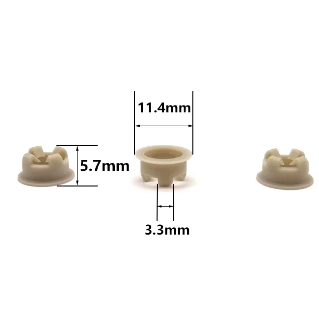100 pz Per Nissan Auto iniettore di Carburante Parte In Plastica Pintle Cap OEM ASNU103E Iniettore di Carburante Kit di Servizio di Riparazione 11.4*5.7*3 VD-PS-31033