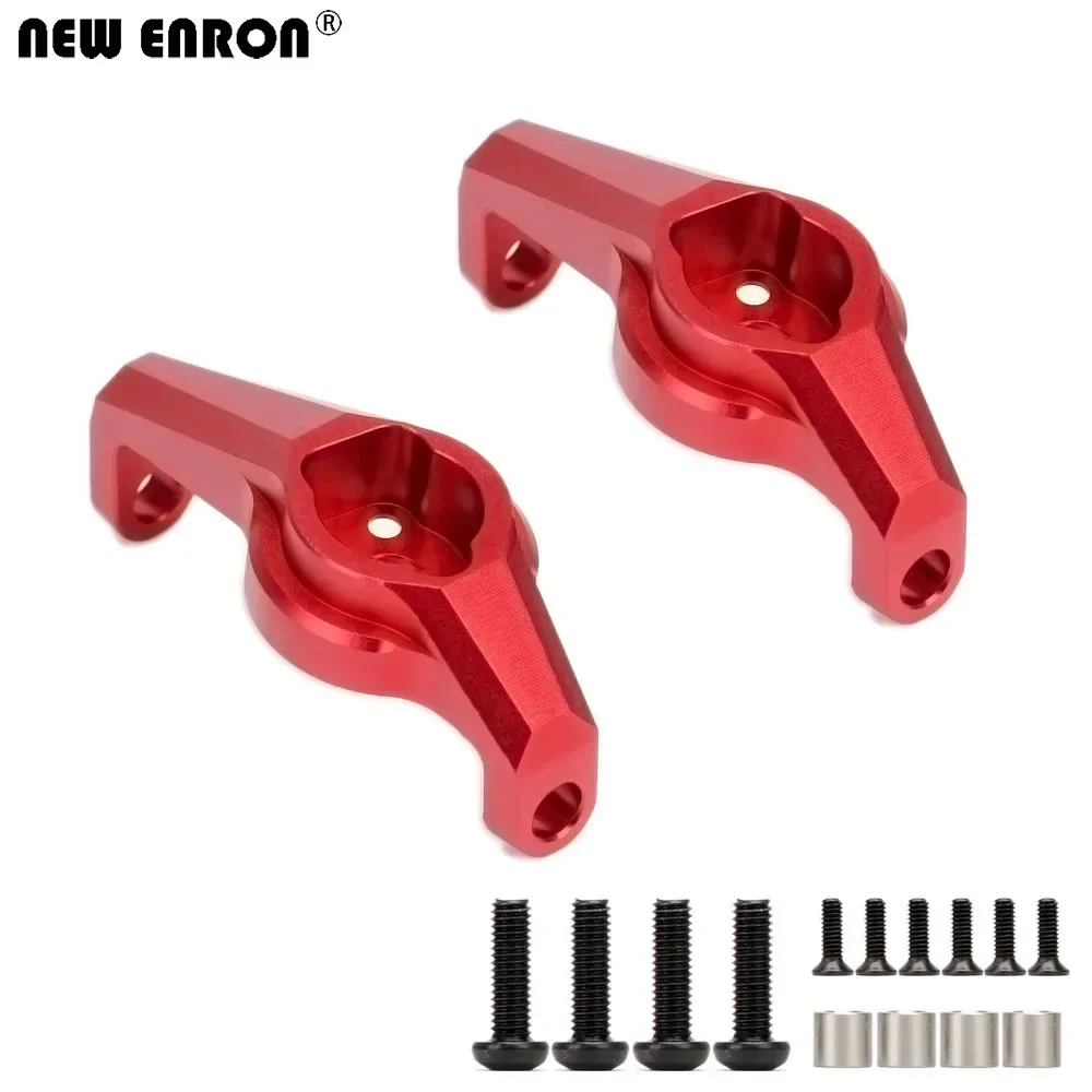 アルミニウム合金製フロントアクスルポータルドライブキャスターブロックセット # 8232 RCクローラーカー用 1/10 トラクサス TRX-4 TRX4 TRX-6 TRX6