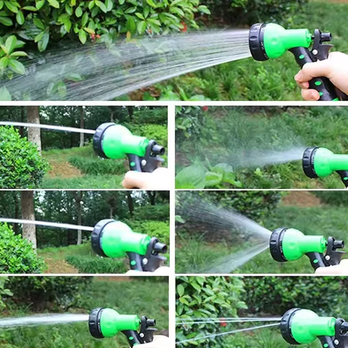 

Расширяемый волшебный шланг, автомойка высокого давления, 7 функций распыления воды, водяной пистолет, поливочный шланг для дома и сада, садовый шланг