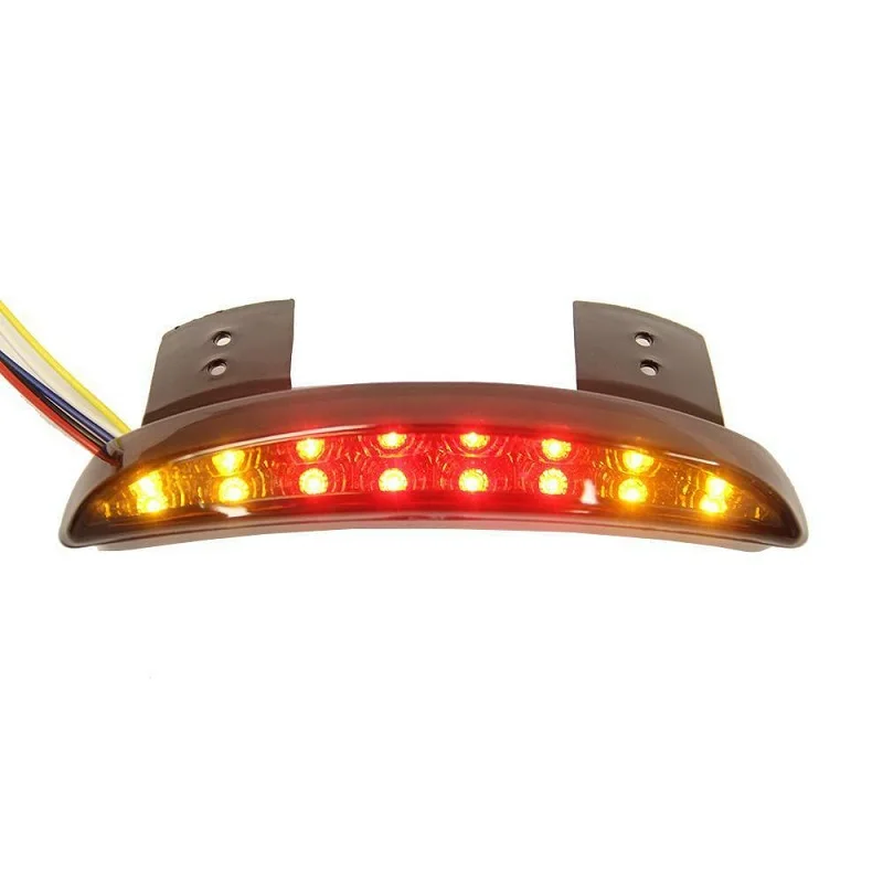 Motorcycle LED Brake Light Tail Light Turn Signal Indicators Stop Light For Honda Shadow Spirit VT 1100 750