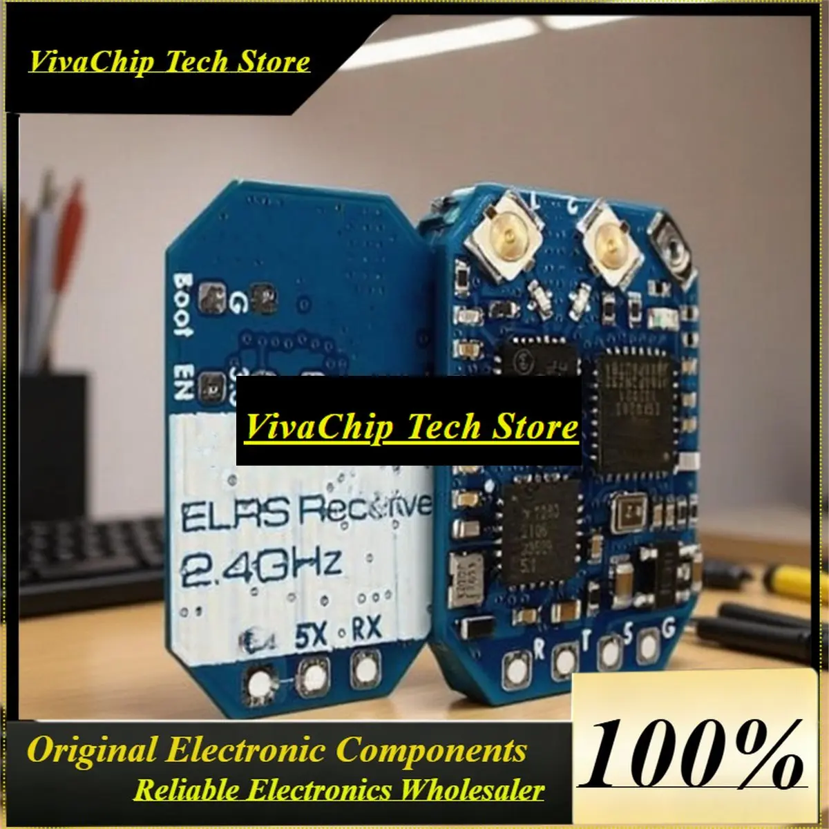 VivaA26Z ELRS 2.4GHz ELRS-R24-D Nano Receiver For Micro Mini Freestyle Long Range Racing Drones Microplastic ELRS