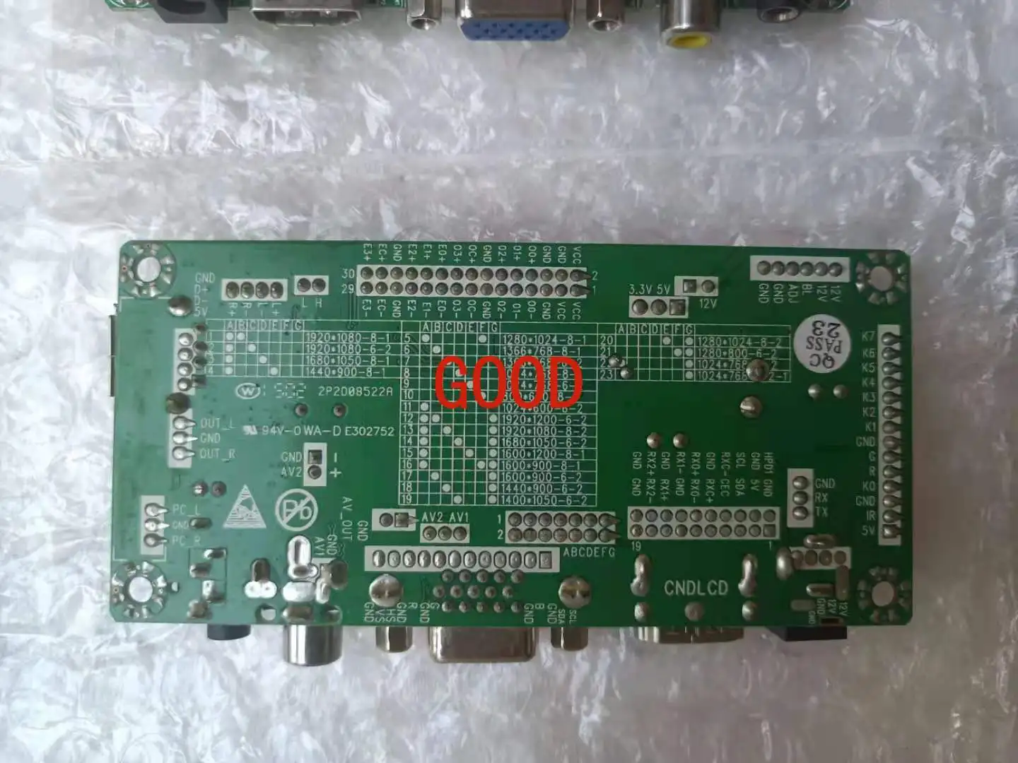 الأصلي Lehua A. VST29.01B لوحة للقيادة AV مجلس ، آلة الإعلان اللوحة الرئيسية مراقب AVX9-CZ V2.1