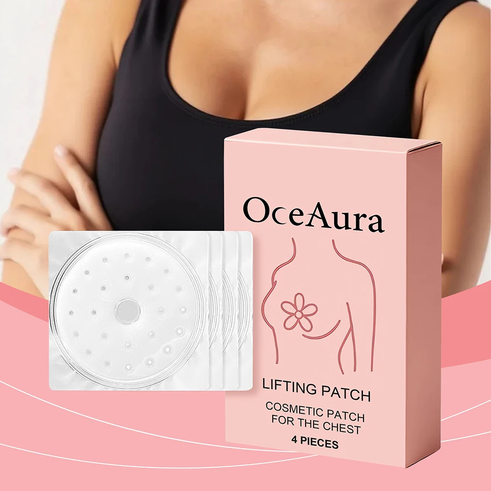 

4pcs/Pack Breast Firming Lifting Patch With Collagen Enhanced Firmness Comfort Breast Enhancement Patch for Women Girls