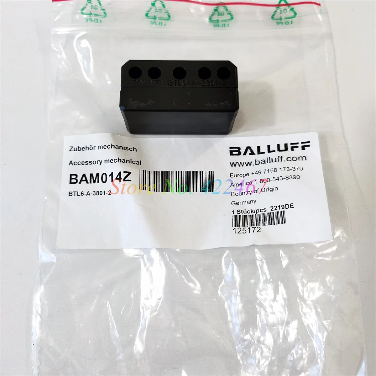 1PC New Original  BALLUFF BTL6-A-3801-2 BAM014Z