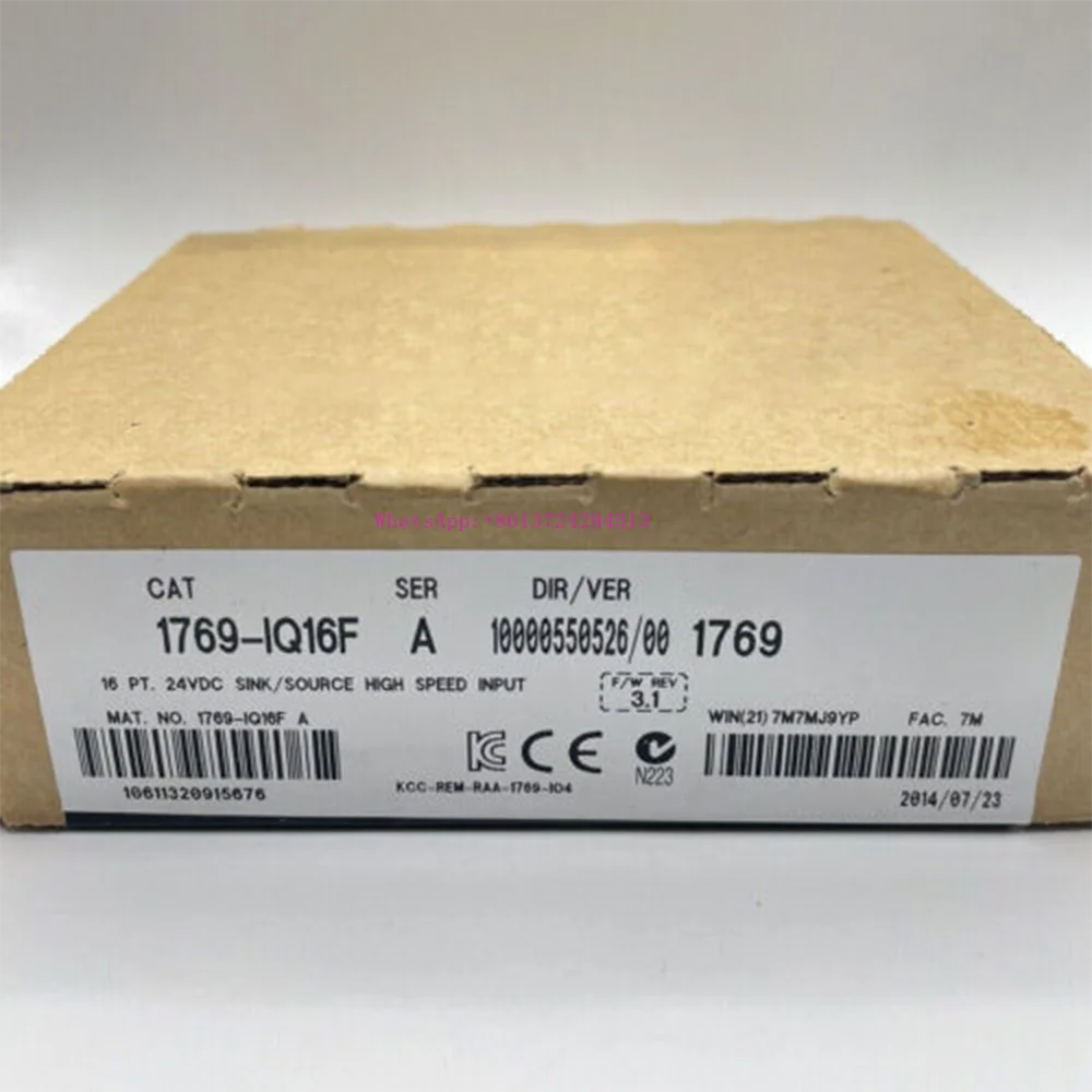 

New for 1769-IQ16F 1769IQ16F Input Module in Box