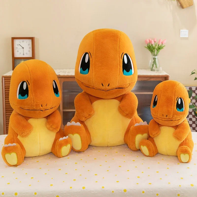 

Kawaii Pokemon Plush Toy Small Charmander Series Stuffed Doll Kids Birthday Gift Cuddly Plushie for Children