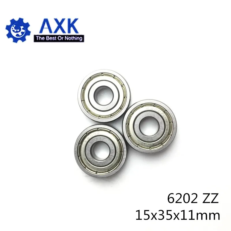 6202ZZ Bearing 15*35*11 mm ABEC-3 ( 4 PCS ) For Hand Saws Deep Groove 6202 Z ZZ Ball Bearings 6202Z