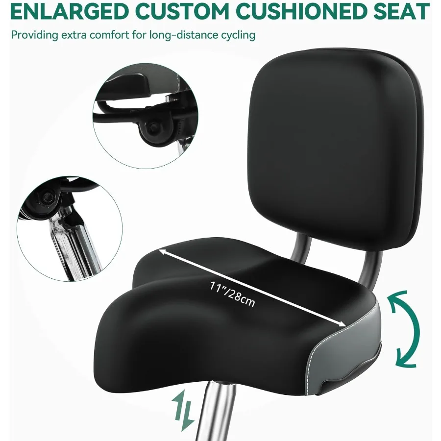 大人用三輪車 24/26インチ 3輪自転車 シニア向け 女性・男性用 1/7速 ローステップスルー クルーザー 前後バスケット付き