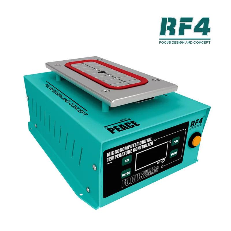 RF4 Peace Powerful LCD Separator Machine Build-in Vacuum Pump Kit LCD Display Super Suction Repair Refurbishment