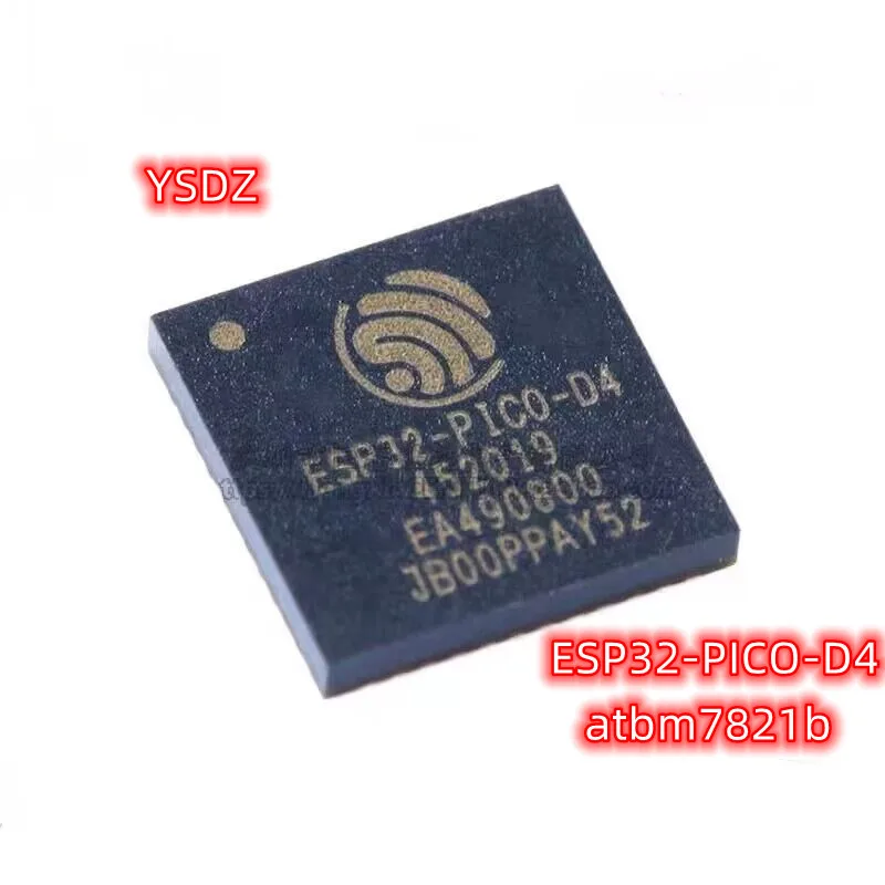 Lote de 5 unidades de ESP32-PICO-D4 ESP32PICOD4, QFN-48, ESP32, PICO D4, QFN48, ATBM7821B, ATBM7821, ATBM, 7821 Original, nuevo, 100%