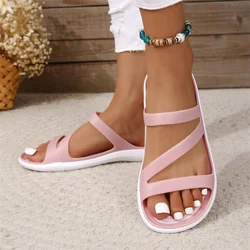 New Summer Style Fashionable Comfortable Lightweight Casual  Comfortable Flat-heeled Soft-soled Beach Sandals and Slippers