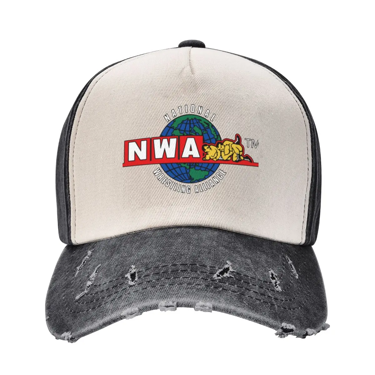 NWA Wrestling Logo Baseball Cap hiking hat Luxury Hat Women's 2025 Men's