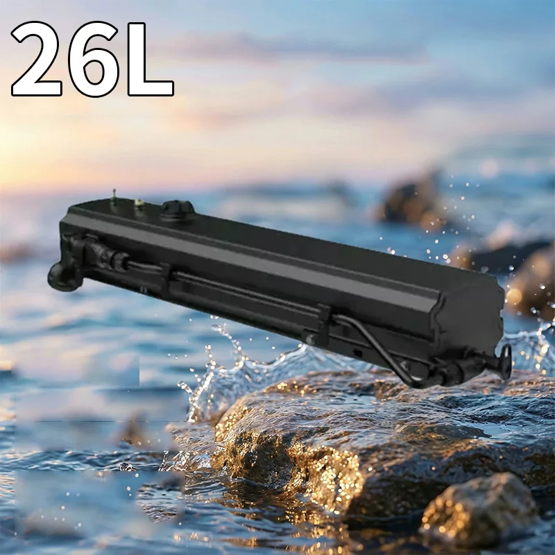 18L/26L/38L Vehicle-Mounted Pressurized Water Tank, Camping Water Tank, Shower Water Tank, Outdoor Water Storage Tank