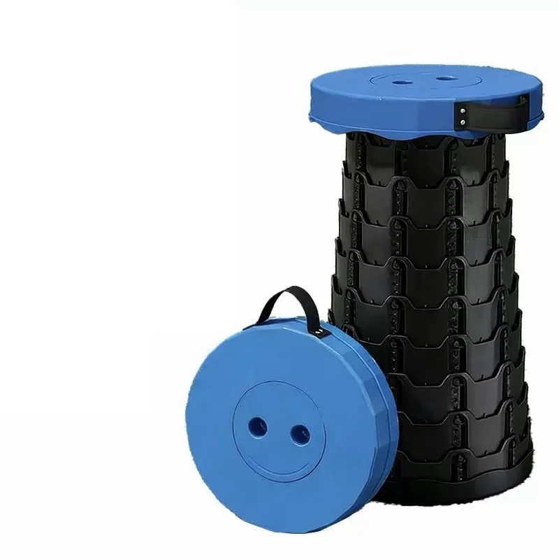 Upgraded Portable Foldable Folding Stool Retractable Folding Camping Stool Suitable For Adults Outdoor Fishing Gardening view 4