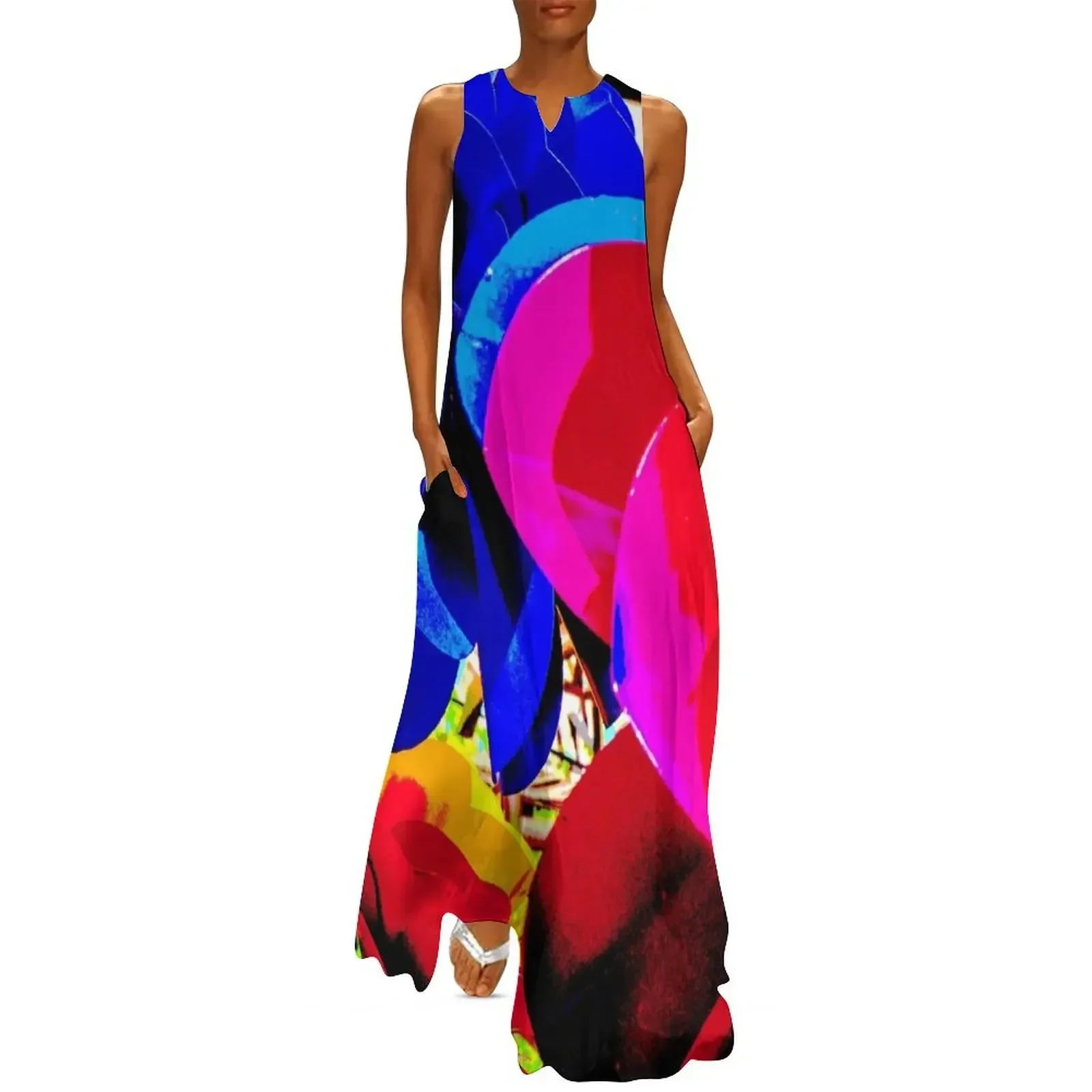 

Southwest Metal Flowers, Ruidoso, N.M. Long Dress Summer skirt dresses for woman 2025 birthday dresses for women Dress