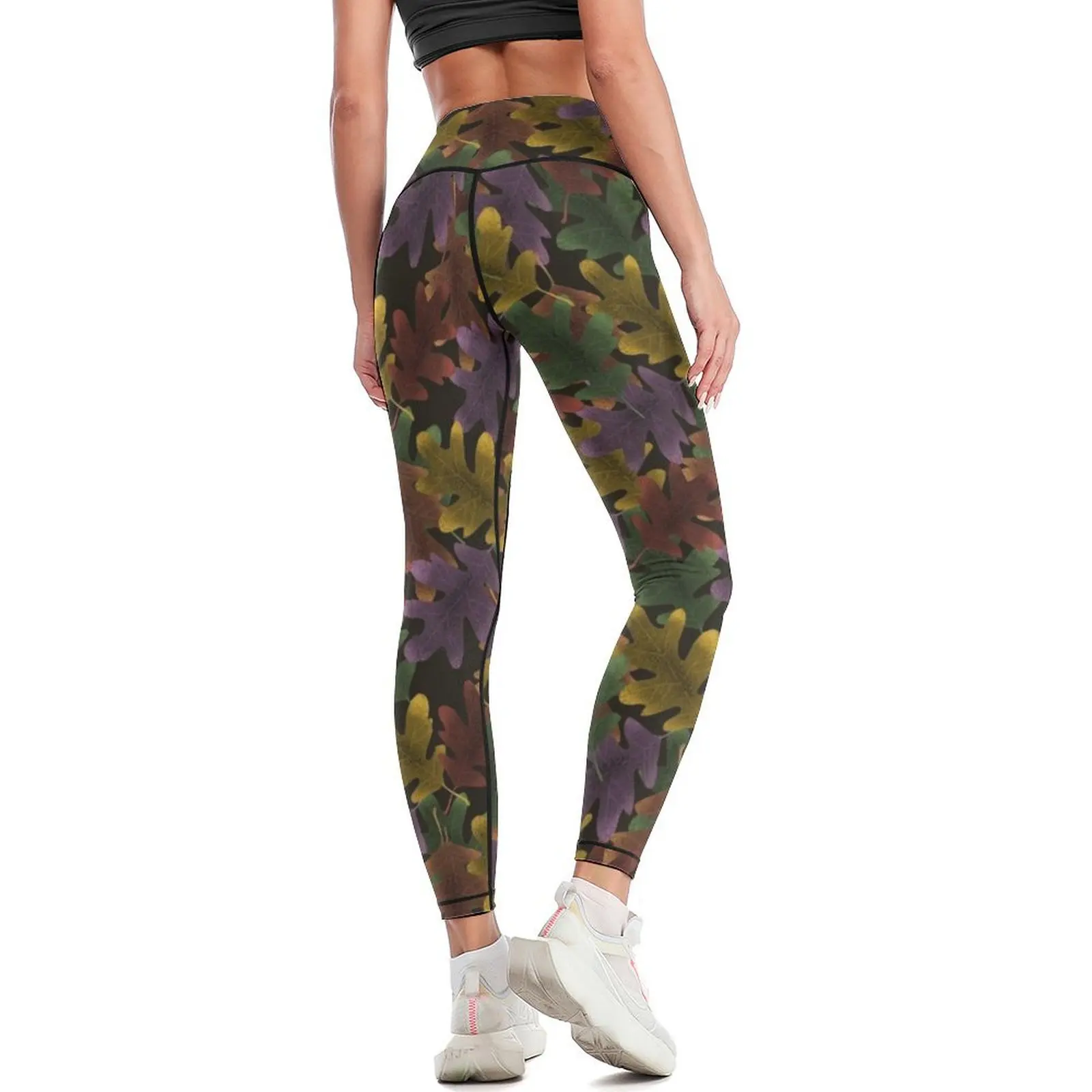 Autumn Oak Leaves Leggings Fitness clothing Sweatpants sport pants Womens Leggings