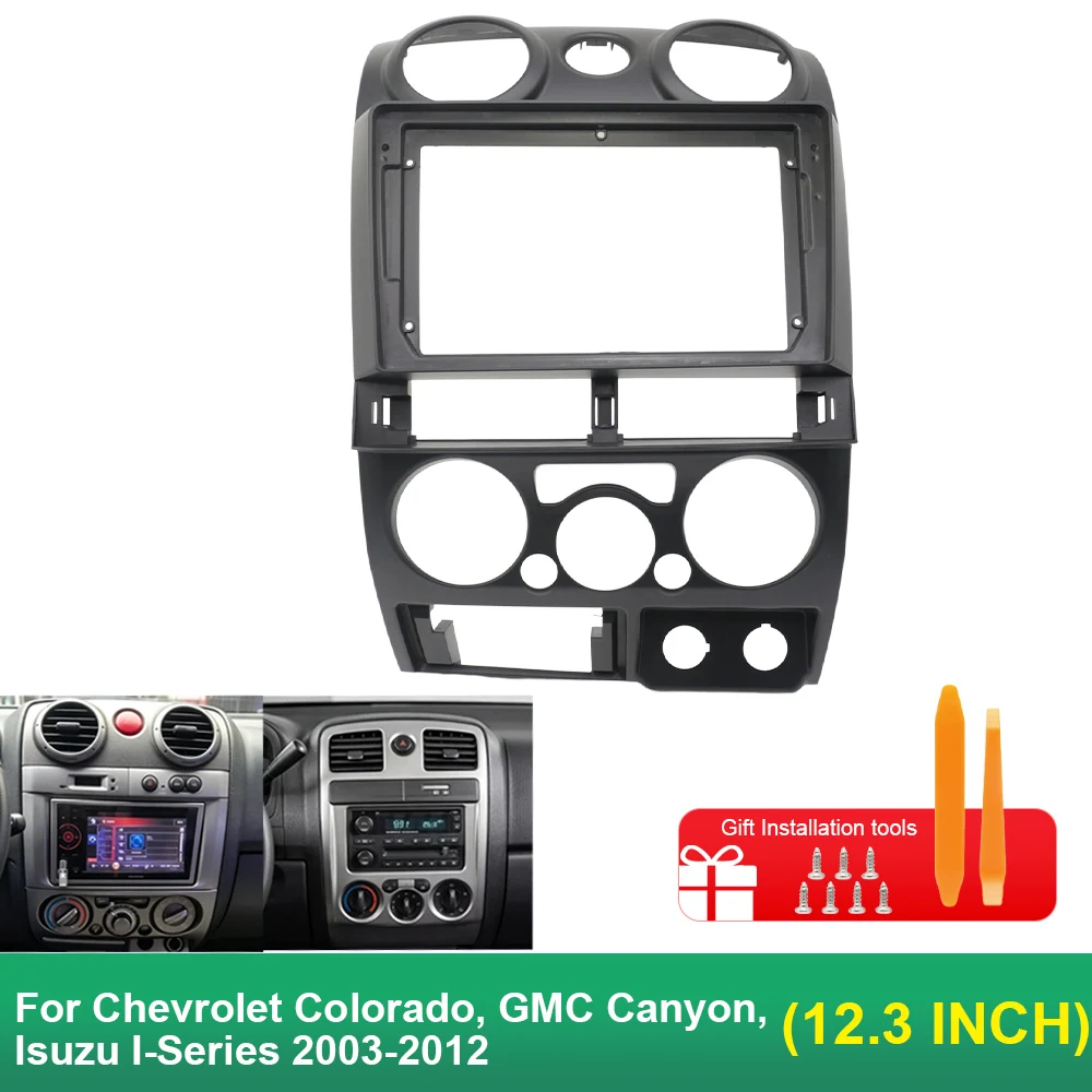 For Isuzu I-350 2006-2007 I-290 I-370 2008 Chevrolet Colorado 2004-2011 GMC Canyon 2003-2012 LHD 12.3 Inch Fascia