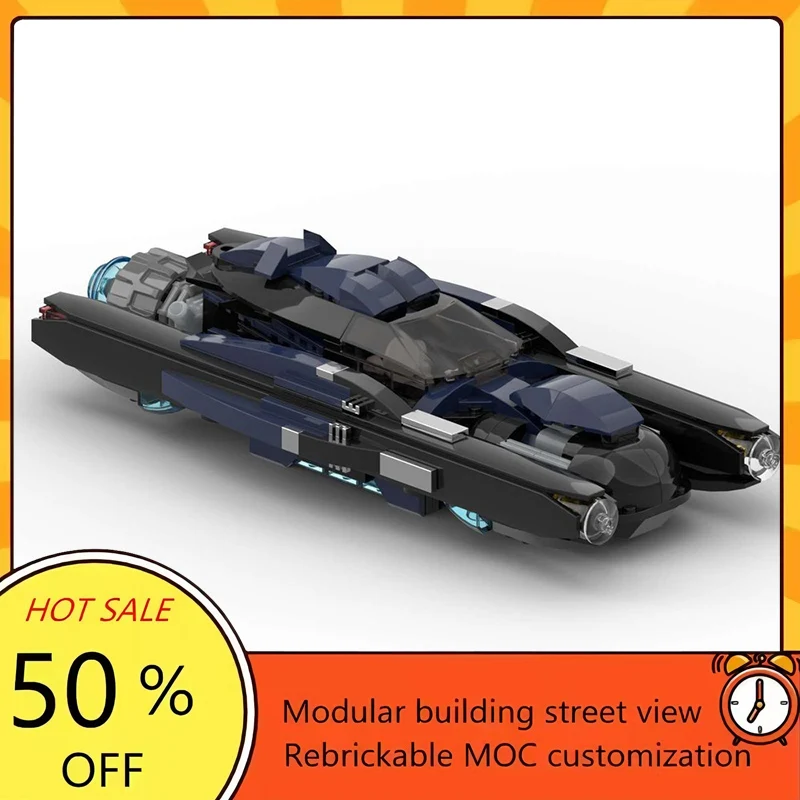 

Набор из 351 детали: Популярная модель космического корабля из фильма «Звездные войны», конструктор MOC, ретро-спорткар, модульные технологичные подарки, праздничный набор для сборки, детская игрушка