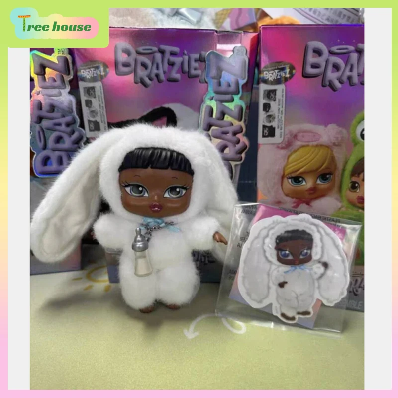 

MGA Bratz Bratziez Authentic Plush Doll Blind Box - Official Designer Toy Keychain & Collectible Charm Collecting Doll