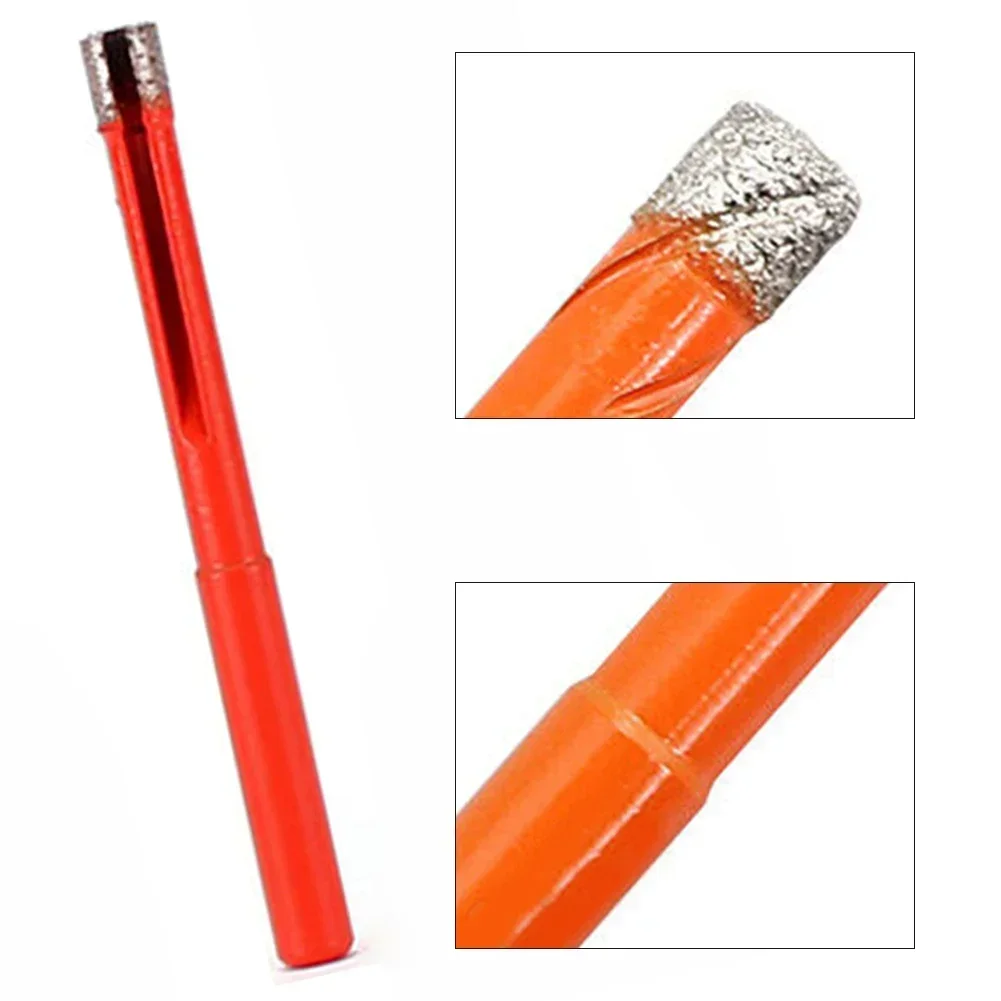 10Pc 8mm Diamond Dry Drill Bits Hole Saw Cutter For Stone Granite Marble Hole Punching Drilling Construction Tool Electric Drill