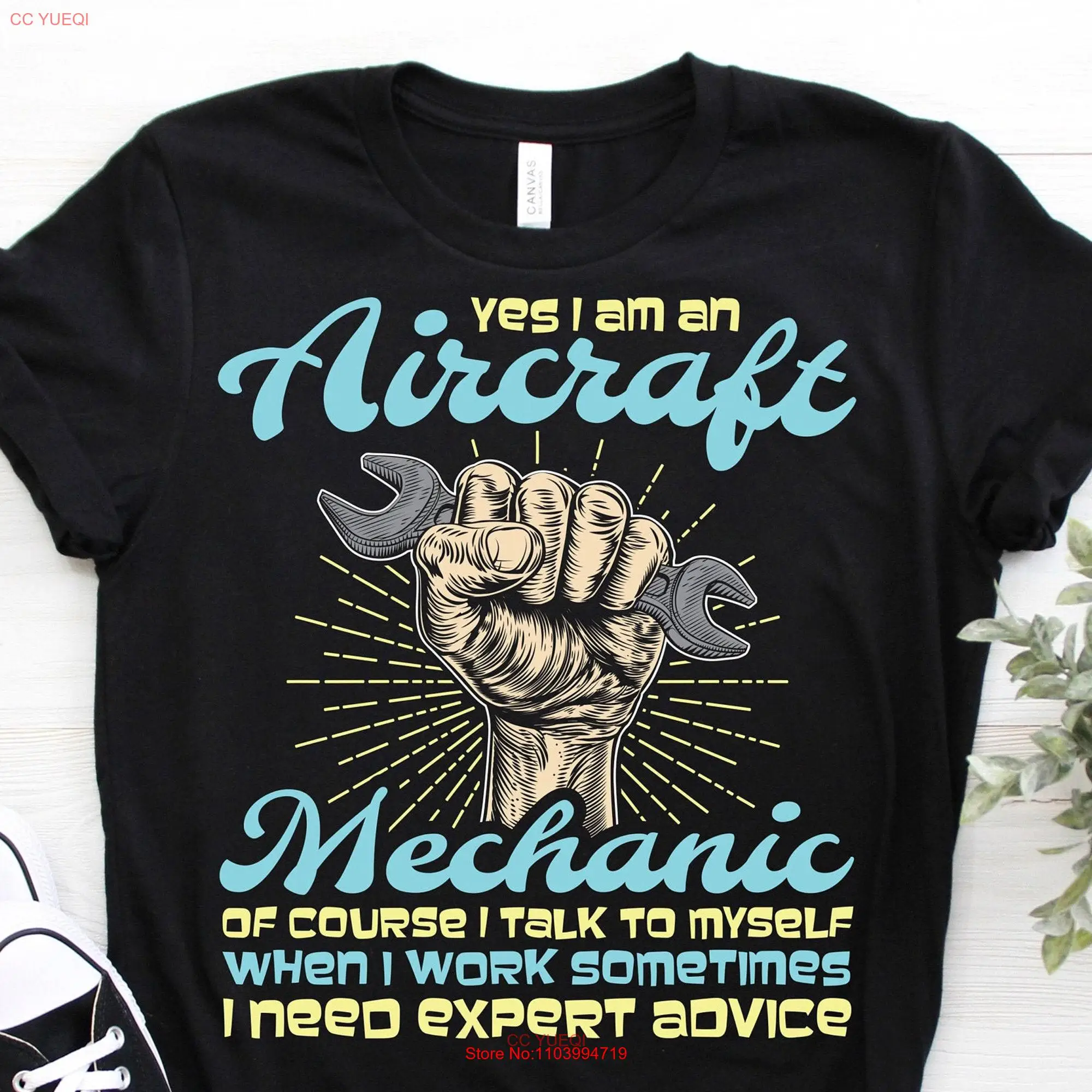 Pilot Airplane Mechanic Aviation Aircraft Funny T Shirt Vintage Flying Airline School s Aviators Planes Mechanics