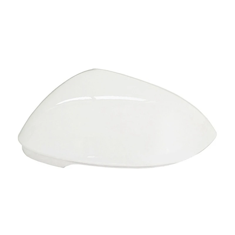 Cubierta de espejo retrovisor lateral de cristal blanco para coche, cubiertas embellecedoras para espejo trasero, carcasa para VW Golf 8 MK8 2021 2022