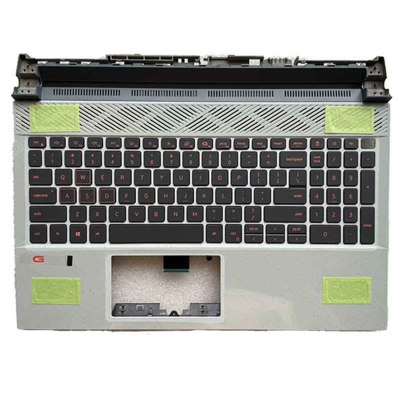 New For Dell G15 5510 5511 5515 Replacemen Laptop Accessories Palmrest/Keyboard With Backlight 07GH8X