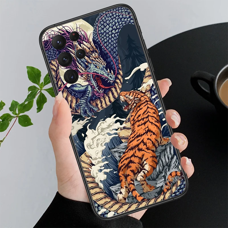 

Japanese tiger Art Phone Case For Samsung A55 A16 A56 A36 A35 A15 A53 A54 A33 A34 A25 A05S A52 A52S A14 A24 A26 A71