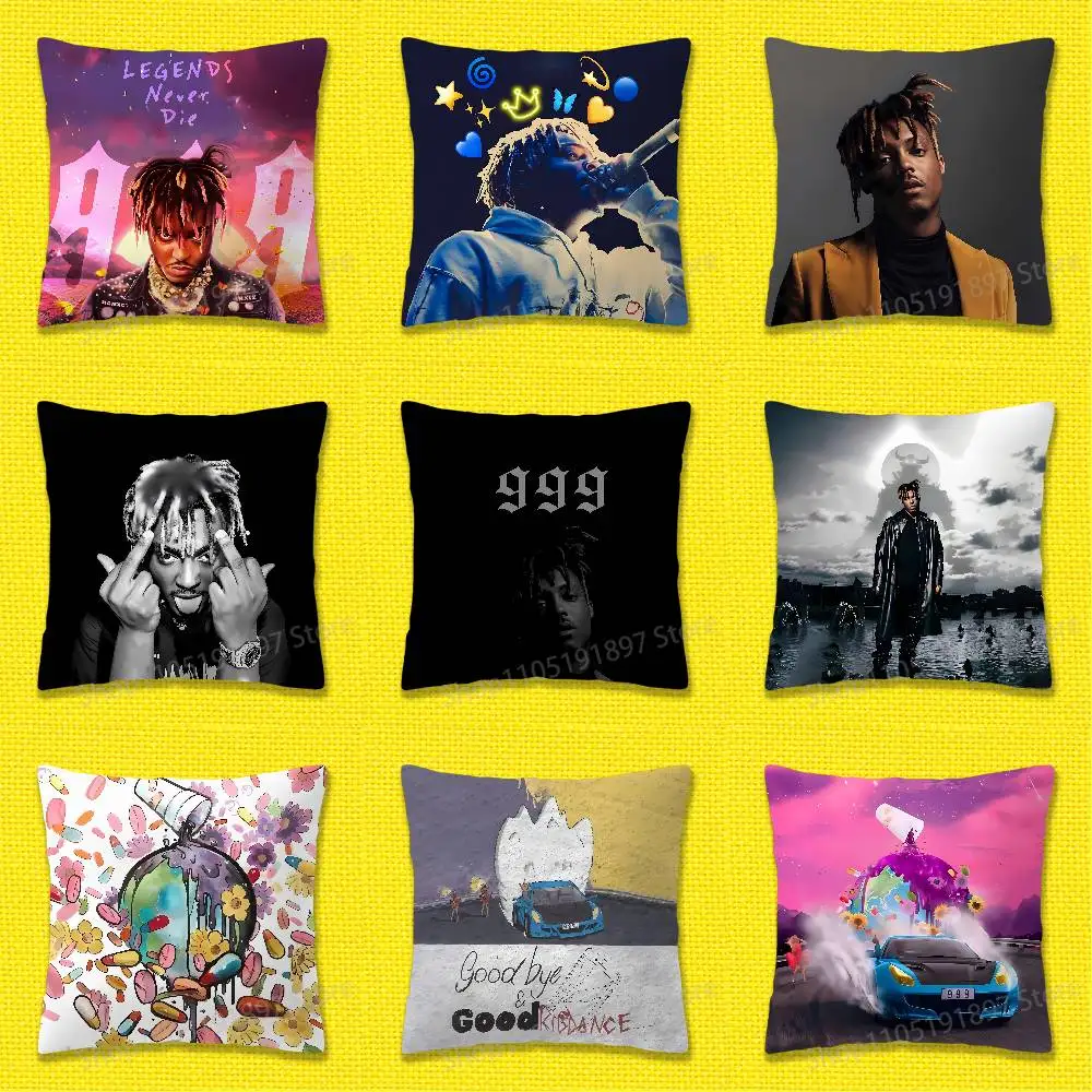 

Legends Never Die J-Juice W-WRLD Throw Pillow Case For 55x55cm 40x40cm 45x45cm 50x50cm 30x30cm Square Office Pillowship Cover