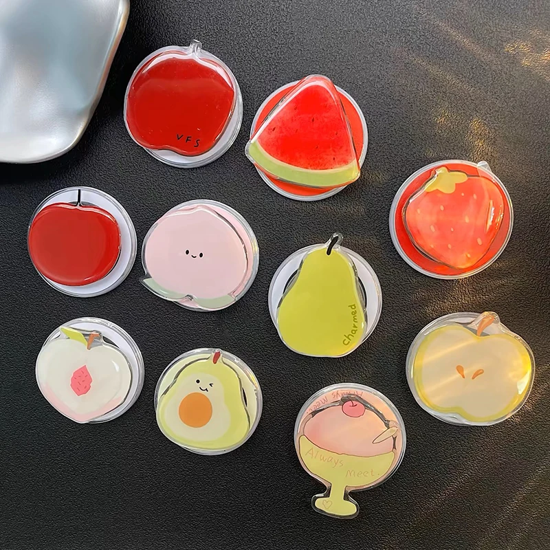 

For Magsafe Grip Tok Cute Magnetic Phone Holder Grape Peach Pear Strawberry Watermelon Griptok Korean For iPhone 17 16 15 14 13