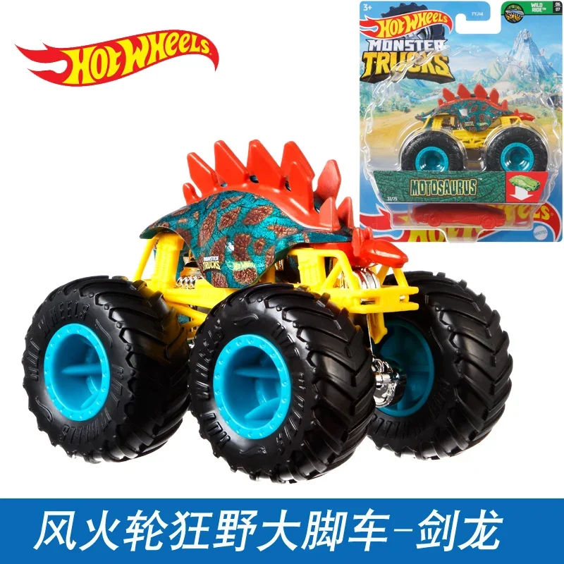 Original Hot Wheels Car Monster Truck Diecast 1:64 Voiture Fast & Furious Shark Wreak Tiger Shark Kid Boy Toys for Children Gift