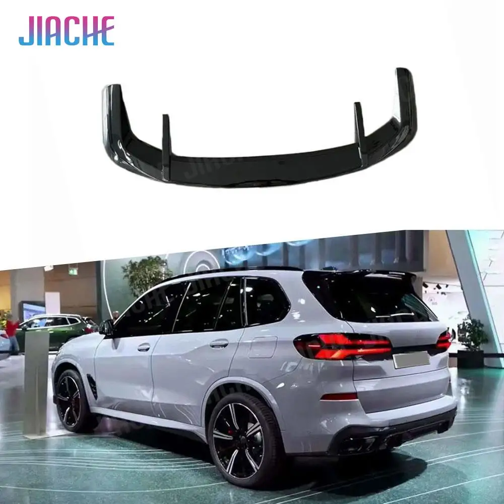 

For BMW X5 G05 LCI M Sport 2023+ Rear Trunk Spoiler Wing Rear Roof Spoiler Decor Accessories Car Body Kits Back Boot Trunk Wing