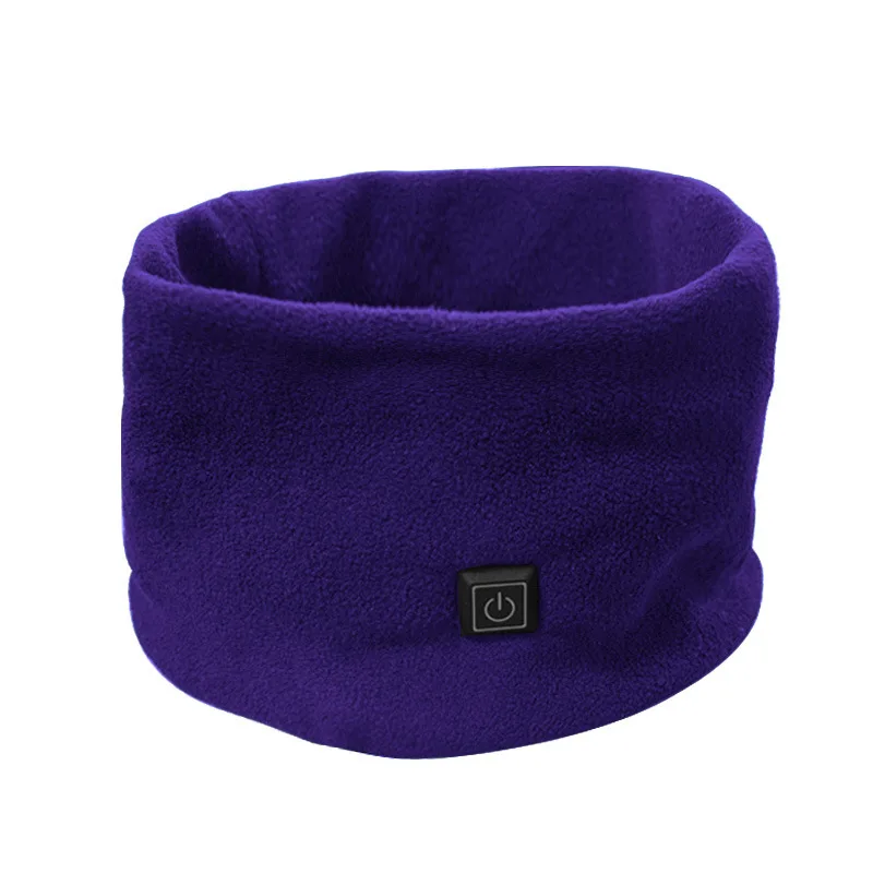 USB Wireless Heated Scarf Electric Neck Warmer for Winter Outdoor Sports Cold Weather Soft Portable Waterproof Durable