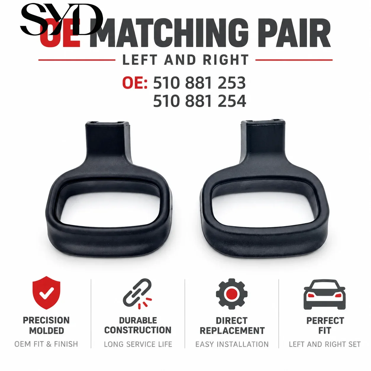 Auto Manual Seat Adjust Pull Handle Front Seat Adjustment Lever OE 510881253 Fit For VW Golf Jetta Beetle Tiguan Sagitar Touran