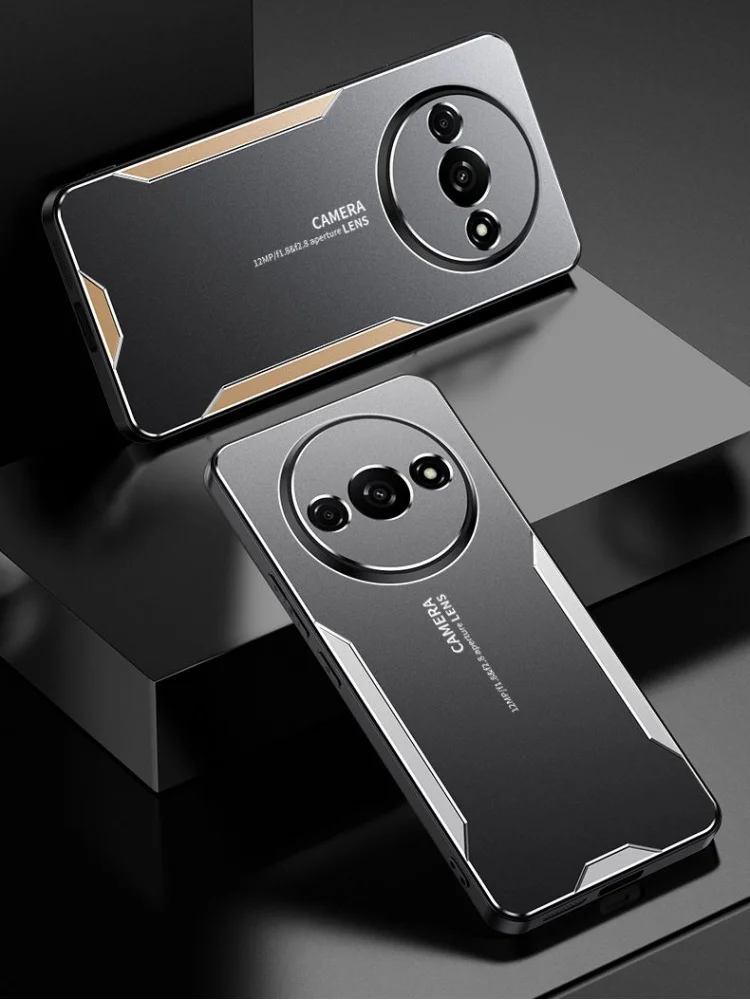 For Xiaomi Poco C61 Redmi A3 4G A3X Metal Phone Case, Redmi A3 4G Aluminum Alloy Ultra Thin back cover